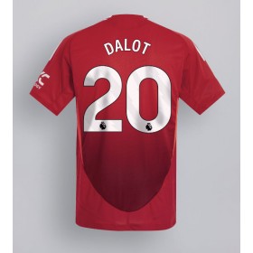 Manchester United Diogo Dalot #20 Hjemme skjorte 2024-25 Kortermet